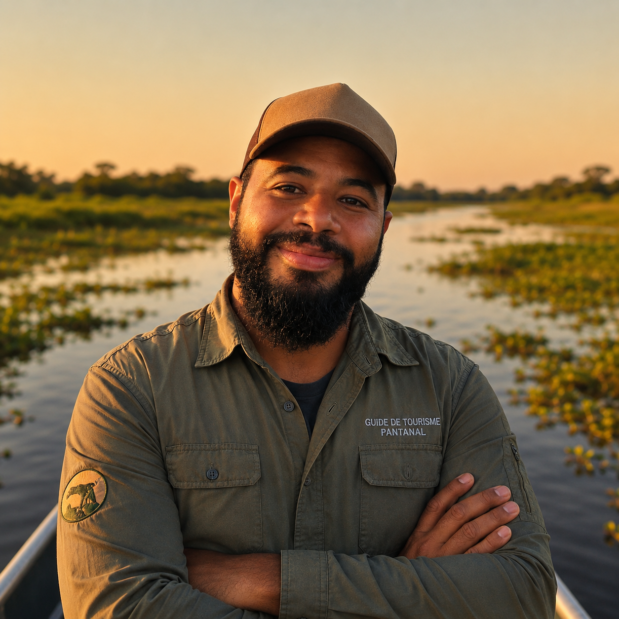 Lucas Amaral, guide touristique francophone au Pantanal
